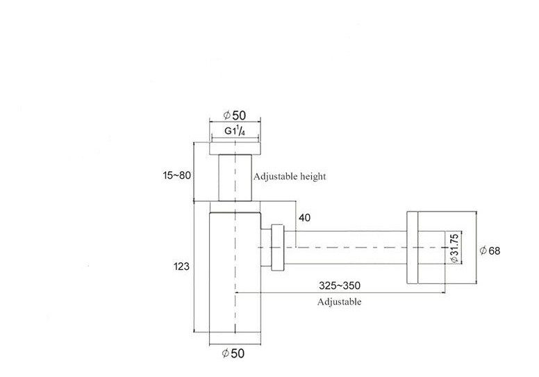 32mm Bottle Trap