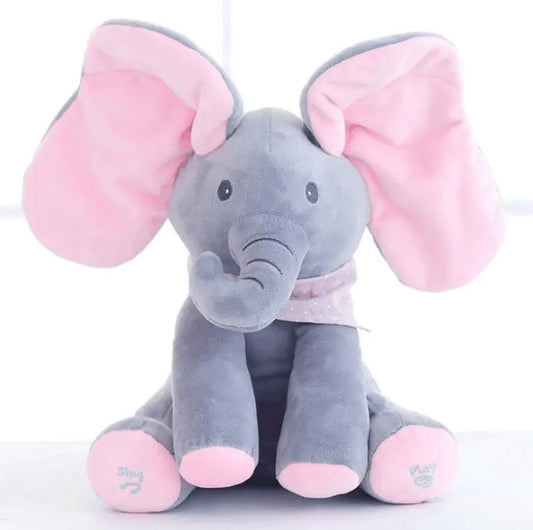 Singing Elephant Electronic Toy and Educational Figure