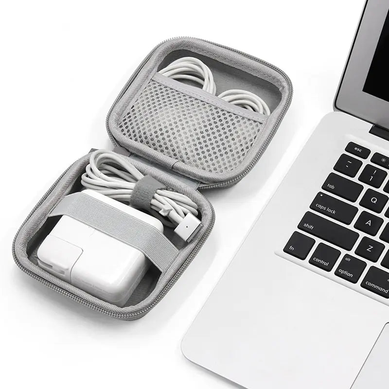 Portable Multifunctional Earphone and Cable Storage Bag
