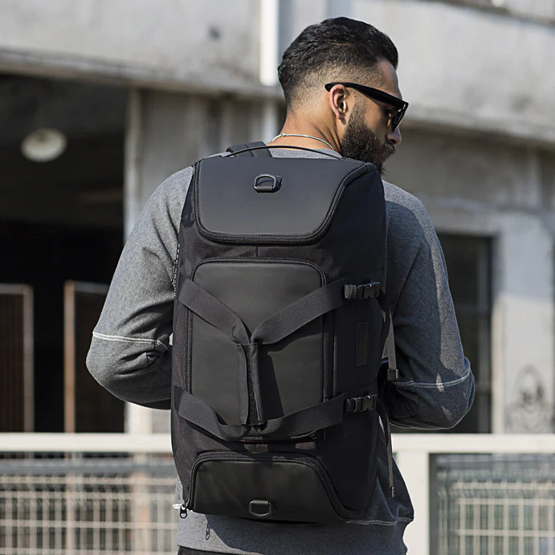 Men's Multi-Compartment Travel Backpack