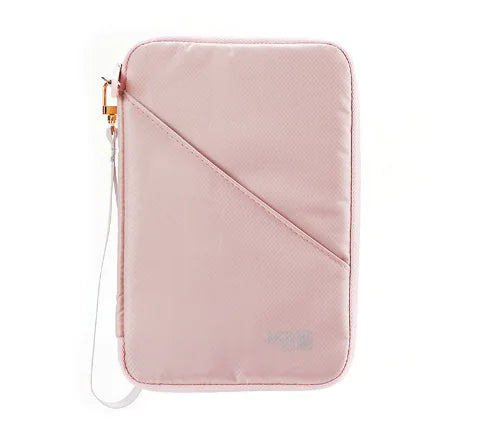 Travel Passport Holder with Multi-Function Organizer