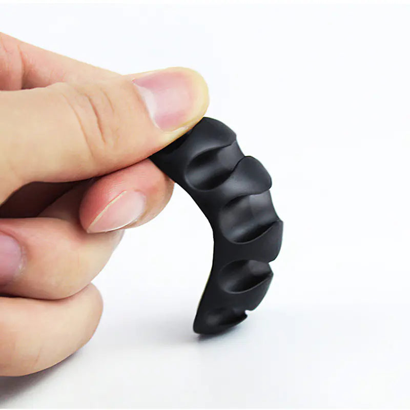 USB Cable Management Hub with Self-Adhesive Clips