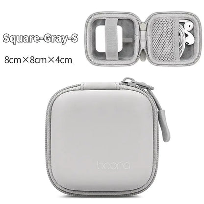 Portable Multifunctional Earphone and Cable Storage Bag