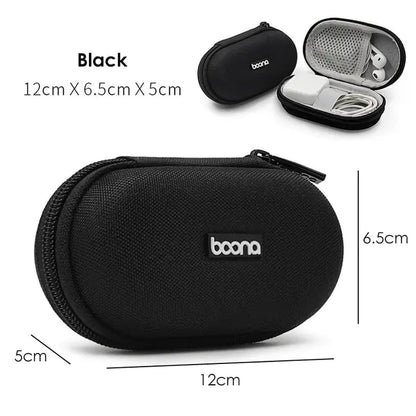 Portable Multifunctional Earphone and Cable Storage Bag