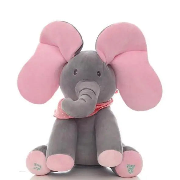 Singing Elephant Electronic Toy and Educational Figure