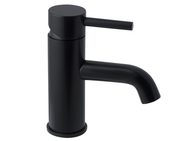 Carbon Std Basin Mixer Black-Basin Mixer-Contemporary Tapware