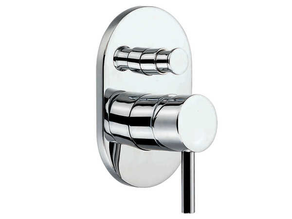 Elisa Oval Shower Divert Mixer-Shower Mixer-Contemporary Tapware