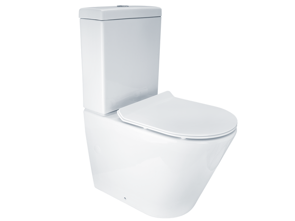 Vivo Toilet Suite Slim Seat-Toilet-Contemporary Tapware