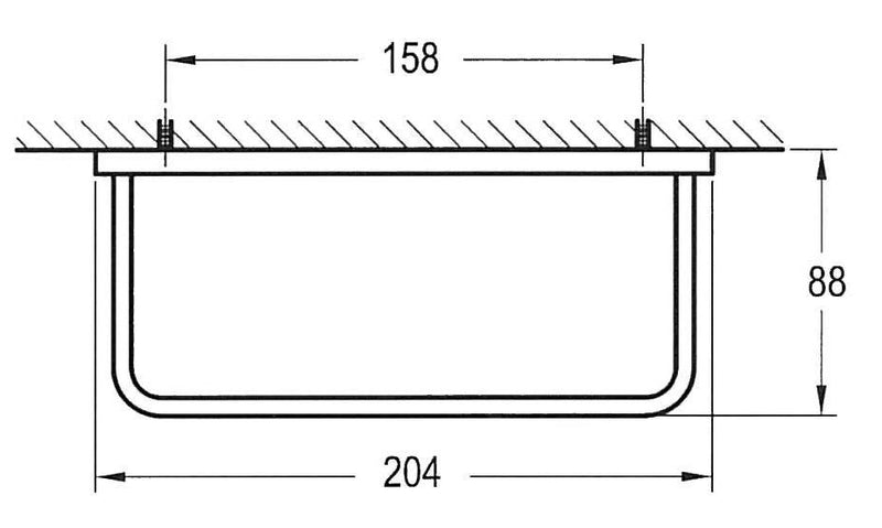 Cubic Hand Towel Holder-Towel Rail-Contemporary Tapware