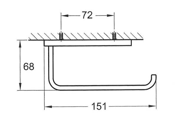 Cubic Toilet Roll Holder-Toilet Roll Holder-Contemporary Tapware