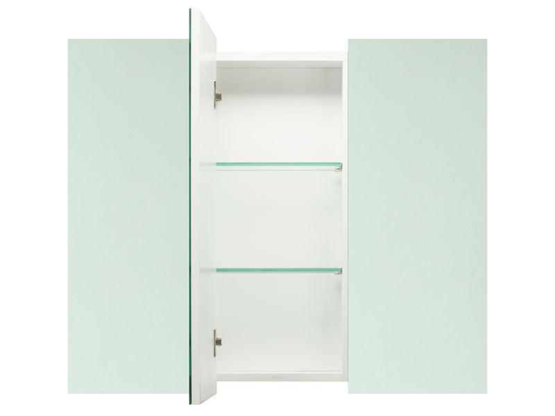 Kzoao 900mm white mirror cabinet-Mirror-Contemporary Tapware