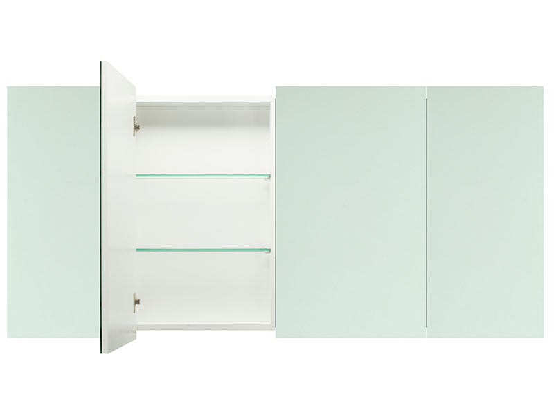 Kzoao 1600mm white mirror cabinet-Mirror-Contemporary Tapware