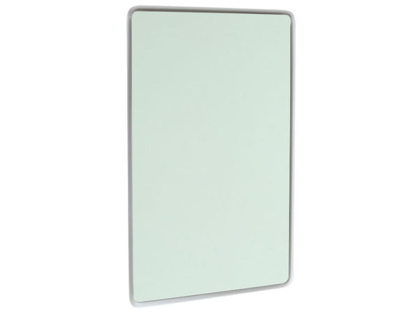 600x1000mm Gloss White Mirror with LED Rim lights-Mirror-Contemporary Tapware