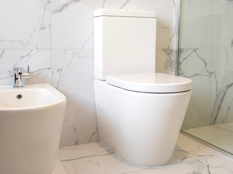 Vivo Toilet Suite Thick Seat-Toilet-Contemporary Tapware