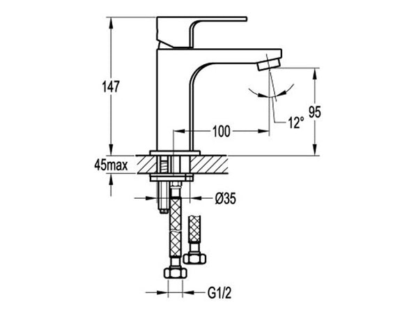 Smart Mini Basin Mixer-Basin Mixer-Contemporary Tapware