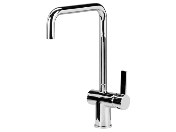 Urban Gooseneck Chrome Kitchen Mixer-Kitchen Mixer-Contemporary Tapware