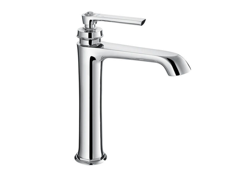 Liberty Tall basin mixer CHROME-Basin Mixer-Contemporary Tapware