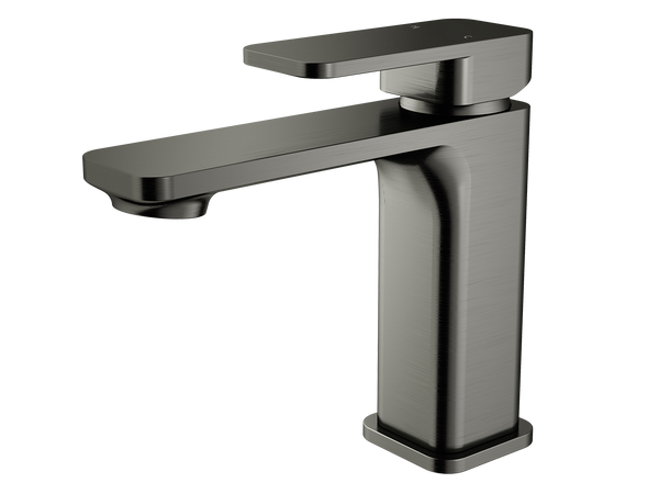 Flint Standard Basin Mixer Gun Metal-Basin Mixer-Contemporary Tapware