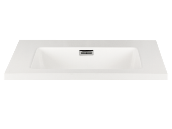 Kzoao 600mm Honed White Lexus Top-Basin-Contemporary Tapware