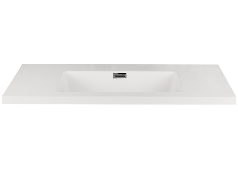 Kzoao 900mm Honed White Lexus top-Basin-Contemporary Tapware