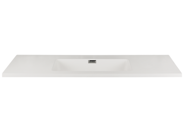 Kzoao 1200mm Honed White Lexus top-Basin-Contemporary Tapware