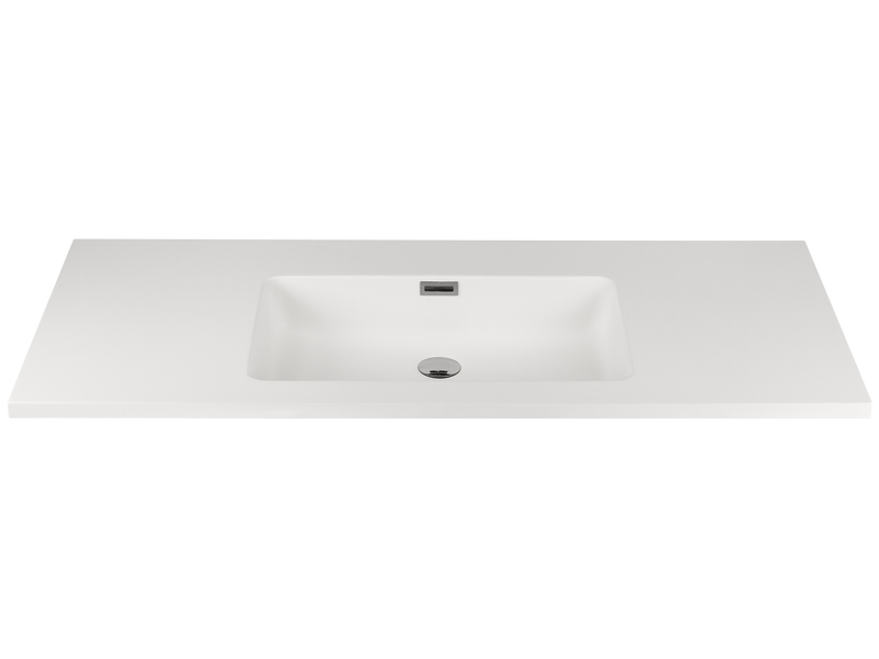 Kzoao 1200mm Honed White Lexus top-Basin-Contemporary Tapware