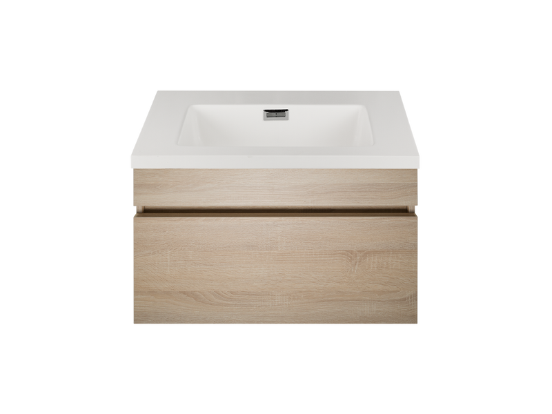 Kzoao 600mm beech vanity-Vanity-Contemporary Tapware