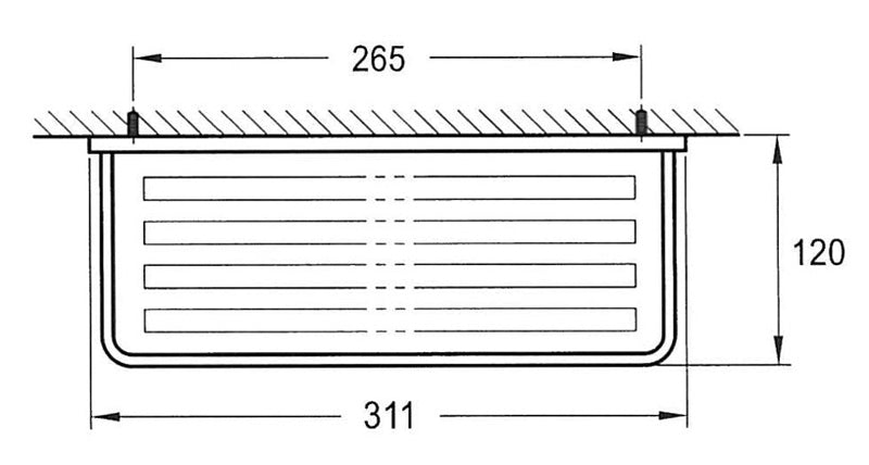 Cubic Short Shelf-Shelf-Contemporary Tapware