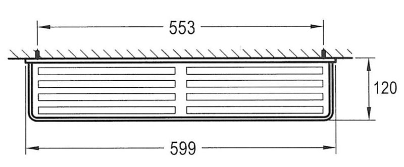 Cubic Long Shelf-Shelf-Contemporary Tapware