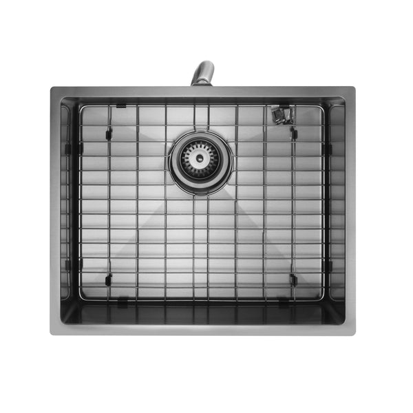 Aspen PVD 500mm Single Kitchen Sink - Gun Metal